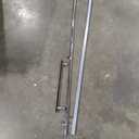 DELAVIN Frameless Tub Shower Door, 56-60" W x 59" H Bathtub Door, 5/16"(8mm) Thick SGCC Certified Clear Tempered Glass with Explosion-Proof Film, Easy to Clean, Stainless Steel Guide Rail, Sliver