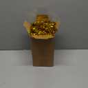 50FT Christmas Tinsel Garland, Golden Metallic Twist Foil Tinsel Garland Xmas Hanging Decoration for Christmas Tree Wedding Birthday Home Party Decoration