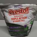 Amazon Brand - Presto! Triple Action Dishwasher Pacs, Anti-spotting, Fresh Scent, 70 Count