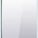 Magnetic Locker Mirror | Frameless Glass with Strong Magnetic Backing, Rounded Corners & Smooth Polished Edges | HD True Reflection for Dorm, Gym, Office, Fridge, Toolbox (7 * 9 Inch)