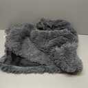 Bedsure Waterproof Dog Blankets for Large Dogs - Cat Blanket for Bed Couch Protector Washable Long Faux Fur, Calming Soft Reversible Throw Furniture Protection for Puppy Pet, 60"x80", Tie-dye Grey