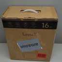 LUGGEX Underseat Carry On Luggage with Wheels, UDK Stylish Lightweight Under Seat Luggage, Soft Sided Personal Item Suitcase for Short Trip (UX-Core, Blue Black, 16 Inch)