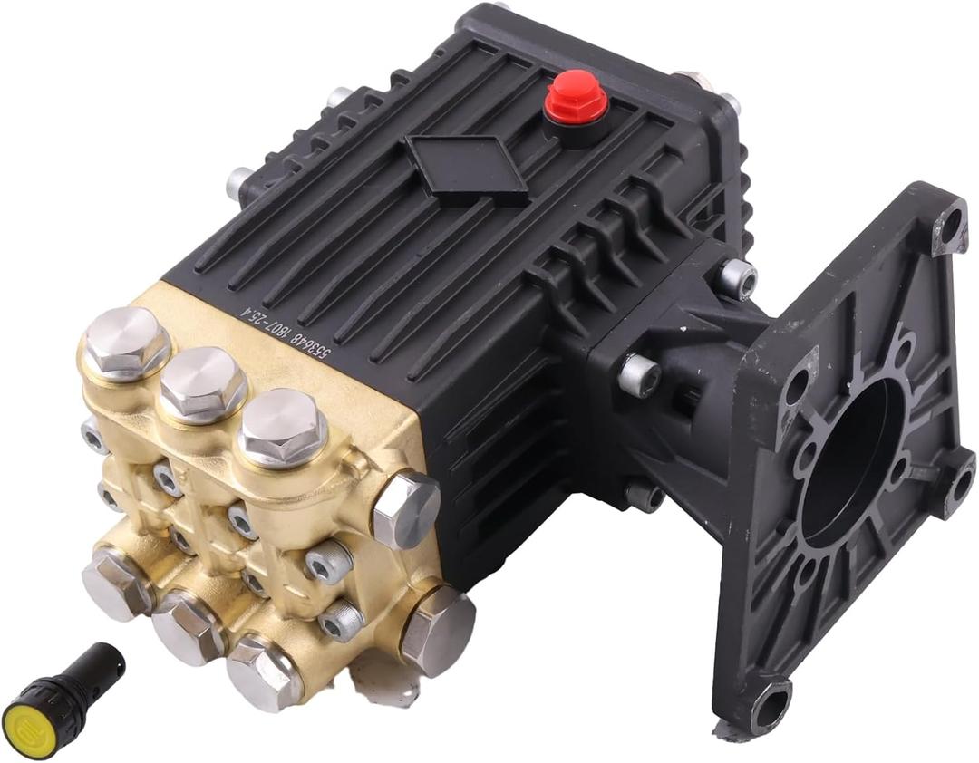 EZ4040 EZ4040G Direct Drive Pressure Washer Pump RRV4G40 Compatible With General Pump 4000 PSI 4.0 GPM 3400 RPM 1” Hollow Shaft Diameter
