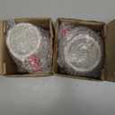 Willinglong 2 Pcs Mr.Christmas Santa Mugs Christmas Holidays Santa Claus Mugs Set Bulk Ceramic Vintage Camping Coffee Tea Cups for Couples Christmas Red and White Gifts Party Supplies (White,10 oz)