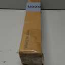 Refrze Industrial Blackout Curtain Rod, 34-48 Inch, 1 Inch Diameter, Heavy Duty, Adjustable, Wrap Around, Black