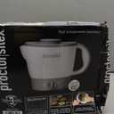 Proctor Silex 32oz Adjustable Temperature Hot Pot, Electric Kettle for Tea, Boiling Water, Cooking Ramen, Noodles and Soup, PFAS-Free Nonstick Coating, White (48507MN) (1 Quarts)