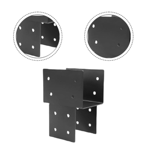 Outdoor For Gazebo Post Cap TieDown Bracket for Wood Posts 4x4'' with Interior 3 5 x 3 5'' Size for Structural Support (1pcs)