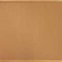 Lorell Oak Wood Frame Cork Board 18" x 24"
