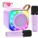 MicQutr Karaoke Machine with 2 Microphones for Kids, Toys Birthday Gifts for Ages 312 Years Old Girls Boys, Mini Karaoke Microphone with Protable Bluetooth Speaker for Singing Party Outdoor Play