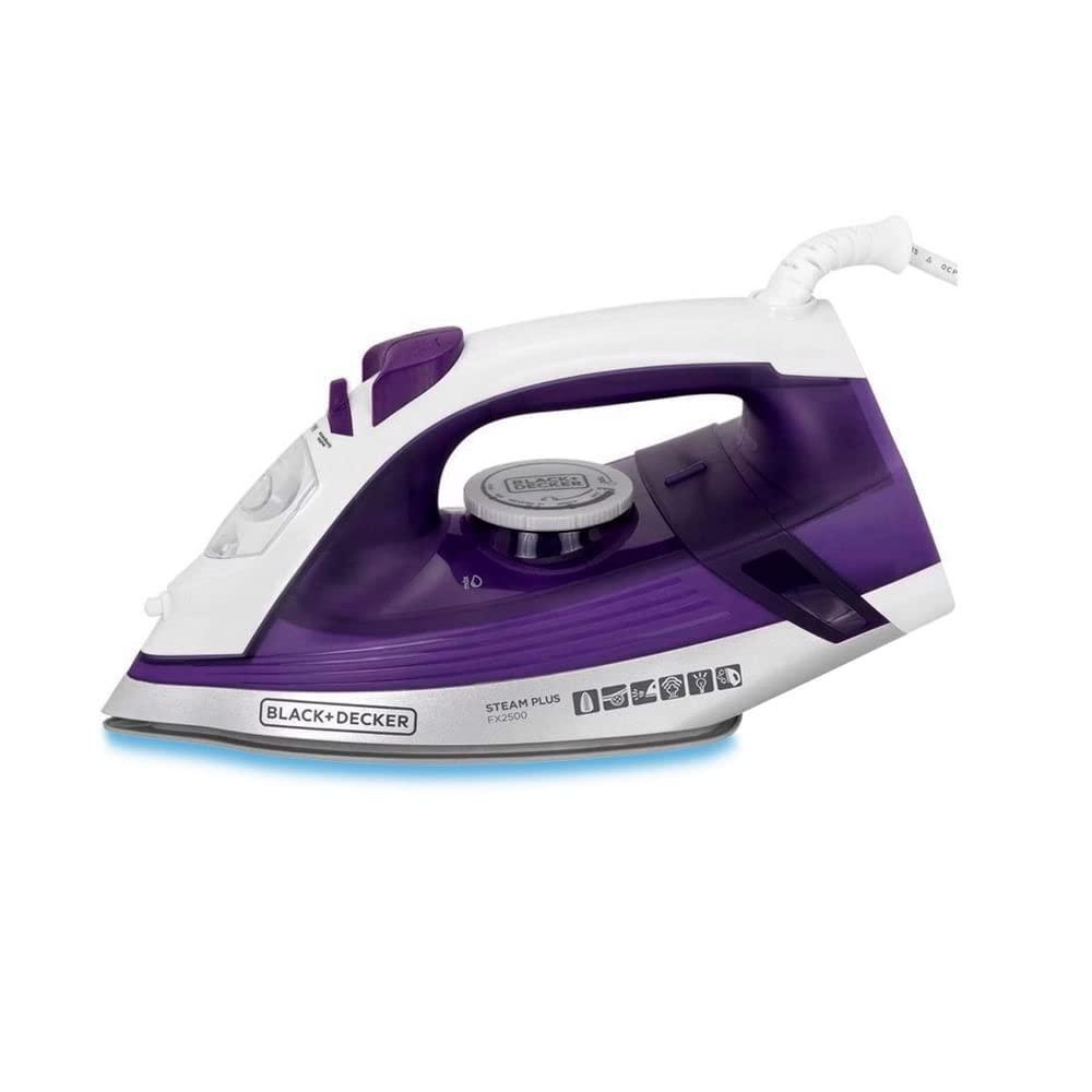 BLACK+DECKER Steam Iron with Non-Stick Soleplate, Model FX2500, 220V