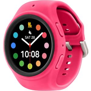 Samsung Galaxy Watch Kids Band for Galaxy Watch 4/5/6/7/FE, Smartwatch Replacement Strap for Kids, Silicone Small, GP-TYL305AMBRU, Magenta