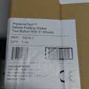 Drive Medical Deluxe Two Button Folding Walker with 5" Wheels
