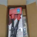 Arrow Heavy Duty Riveter Kit, Professional Pop Rivet Gun with Assorted 120 Rivets