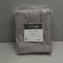 Madison Park Liquid Cotton Luxury Blanket Premium Soft Cozy 100% Ring Spun Cotton For Bed , Couch or Sofa, King, Gray