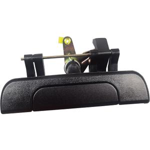 Upgraded Metal Tailgate Handle Latch for Toyota Tacoma Pickup 1995-2004, Replace OEM 6909035010, TO1915102, 79605, Textured Black