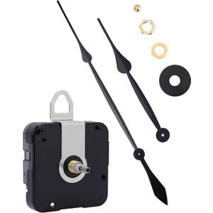 High Torque Clock Movement with 17.7" Clock Hands Large Wall Clock Motor Replacement for 36" to 50" DIY Clocks Battery-Operated, Clock Mechanism Kit