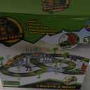 Dinosaur Tracks, 271 PCS Create A Dinosaur World Road Race for Kids Boys Toys Flexible Train Tracks Set with 2 Cool Race Cars and 2 Dinosaur Toys for Age 3 4 5 6 7 8 Year & Up Old Boy Girls Best Gift