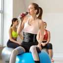 6 Rolls 60 Meters Black Osmotic Plastic Body Wrap, Workout and Sweat Enhancer Stomach Reduces Cellulite Body Wrap Film Effect Applicator