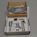 Handheld Bidet Sprayer for Toilet - Feminine Wash, Toilet Cleaning - Stainless Steel, Adjustable Water Pressure, Easy Installation (1 Set)