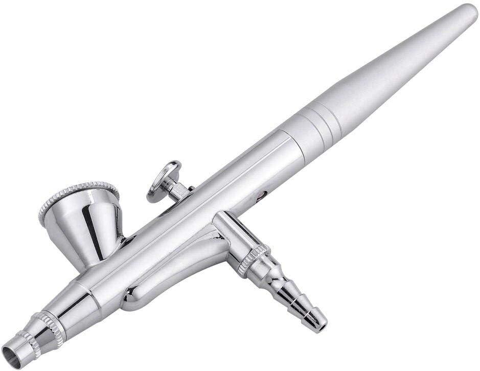 CHIMAERA 0.4mm Single Action Airbrush Kit, Gravity Feed Air Brush Gun Set for Painting Models, Cake Decorating, Nail Art, Makeup, Shoes, Crafts, Multi-Purpose Spray Tool with Easy Clean Cup