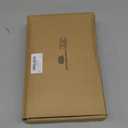 Baquler 50 Pcs 8.5 Inch LED Flameless Taper Candles Bulk Battery Operated Taper Candles Flickering Candlesticks for Wedding Church Valentines Day Table Decoration (White)