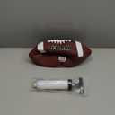 Franklin Sports Youth + Adult Footballs - Extra Grip 1000 Official Size, Junior + Pee Wee Kids - 1 + 12 Packs (Brown/White)
