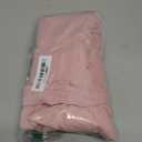 Kevin Textile 12x20 Inch Lumbar Pillow Cover 1 Pack 100% Cotton Lace Ruffles Scalloped Decorative Rectangle Cushion Case Soft Pillow for Bedding Couch Sofa, Pink