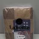 Lahome Colette Checkered Easy Jute Entryway Rug, Washable Rugs 3x5 for Living Room Farmhouse Carpet, Non Slip Indoor Outdoor Door Mat Checkerboard Throw Carpet for Entry Patio Guestroom Deck