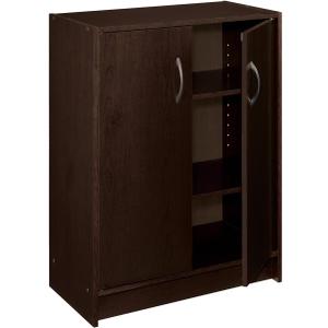 ClosetMaid 8925 Stackable 2-Door Organizer, Espresso