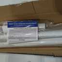 FADOTY Tension Curtain Rods No Drilling, Extra Long Tension Rod 41-88 Inch, Heavy Duty Shower Curtain Rod for Outdoor Patio Bathroom Windows Room Divider, Adjustable, Anti-Slip, No Rust, White