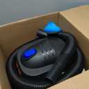 Koblenz Wet Dry Vacuum Cleaner, 2 Gallon 2.0 PHP, 60 CFM, 10 ft Reach, Twist-N-Lock Hose, Small Shop Vac, Portable Shop Vac for Home Car Garage Workshop, Accessories Included, Blue/Black, WD-2L