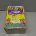 Seed Starter Potting Soil Mix, 8 Dry Quarts, Ready-to-Use Peat-Free Coco Coir Seed Starting Mix 4-in-1 Blend with Perlite, Vermiculite & Worm Castings for Germination & Seedlings