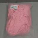Saslax Maternity Off Shoulders Half Circle Gown for Baby Shower Photo Props Dress (N-pink 29) XL