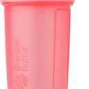 BlenderBottle Classic V2 Shaker Bottle Perfect for Protein Shakes and Pre Workout, 28-Ounce, Light Pink