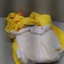 Funziez! Adult Onesie Halloween Costume Animal Dinosaur Shark Unisex Plush One Piece Cosplay Suit for Adults, Men and Women (Medium, Duck)