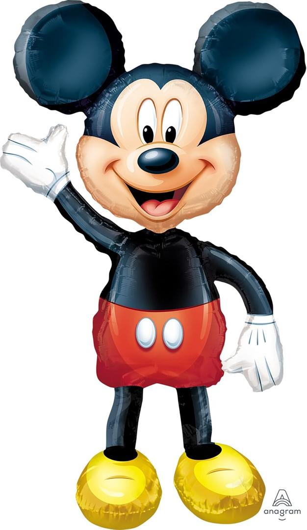 Mickey Mouse Airwalker 52" Inch Jumbo Foil Mylar Birthday Balloon