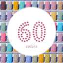 30000 Pcs 60 Colors Diamond Art Painting Beads, 5D Diamond Painting Accessories, Round Diamond Painting Drills Diamonds Flat Bottom Rhinestones for Bead Art Gem Art Craft