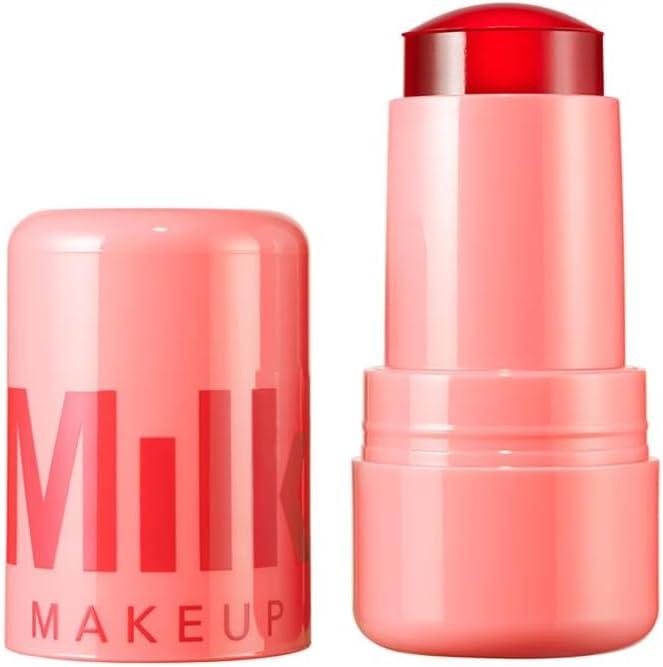 Milk Makeup Cooling Water Jelly Tint – Long-Lasting Sheer Lip + Cheek Stain with Firming Vegan Collagen + Hydrating Aloe – Transfer Proof, Buildable Lip Tint + Blush