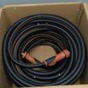 Giraffe Tools Garden Hose 5/8", Water Hose Heavy Duty, Flexible, Lightweight Hybrid Hose with Swivel Handle, 15ft Male to Female Fittings, Burst 600 PSI, Short Leader Hose