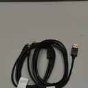 Amazon Basics 2-Pack USB-A to Micro USB Cable, Android Charger, 480Mbps Transfer Speed, Gold-Plated Connectors, USB 2.0, 6 Foot, Black