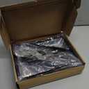 6 Pack L10 x H 8" Black Heavy Duty Shelf Brackets with Screws Metal Shelf Brackets Shelf Support Angle Brackets for Shelves L Brackets Heavy Duty Floating Shelf