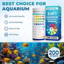 2 x BACNUNN Aquarium Test Strips: 200CT 9 in 1 Fish Tank Water Testing Kit