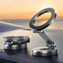 JOYROOM Fits iPhone 16/16 Pro Max MagSafe Car Mount, [All Metal & 360 Adjustment] Magnetic Phone Holder for Car with N55 Strong Magnets, Car Mount for iPhone 16 15 14 13 12 & MagSafe Case, Space Gray