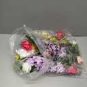 Giegxin 27 Pcs Artificial Wildflowers Large Size Wildflower Birthday Party Decorations for Background Backdrop Fake Flowers with Tape for Baby Shower Wedding Garden Tea Party Supplies