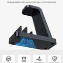 Wireless Charger for Samsung: 5 in 1 Samsung Wireless Charging Station for Galaxy S26 Ultra/S25/S24, Charger Stand for Galaxy Watch8/7/6/5/4, Charging Dock Stand for Android Multiple Devices, Black