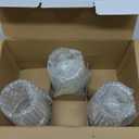 Ftystall Drinking Glasses Set of 3, 16.4oz Highball Glasses, Crystal Clear Tall Water Glasses, Glass Cups for Cocktail, Juice, Iced Tea, Mojito and Smoothies, Clear Glassware Set, Christmas Gifts