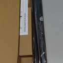 IFELS Heavy Duty Curtain Rods for Windows 28 to 48 Inch, 1 Inch Adjustable Black Curtain Rod with Easy Installation and Modern Design (A1,Black,30-60")