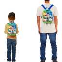 Toy Story Mini Backpack Set - Bundle of an 11" Woody and Buzz Lightyear Backpack and Stickers | Disney Toy Story School Supplies for Toddlers and Kids
