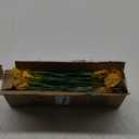 Artificial Flowers 12 Bundles Outdoor UV Resistant Fake Flowers No Fade Faux Plastic Greenery Shrubs Garden Porch Window Box Decorating (Yellow)