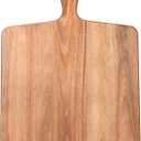 Large Acacia Wood Cutting Board with Handle Wooden Charcuterie Board Kitchen Chopping Block for Meat Cheese Vegetable Bread Fruit Serving Boards Wood Butcher Block Carving Board, 17" X 13"